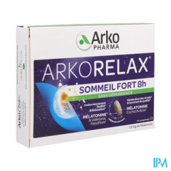 Arkorelax sommeil fort 8h cpr 15 - La Grande Pharmacie
