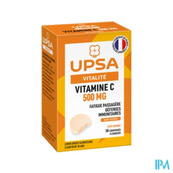Vit c 500mg upsa cpr croq 15 x2 - La Grande Pharmacie