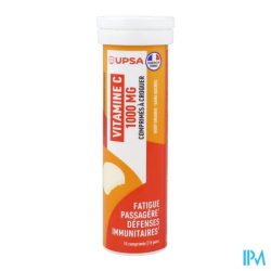 Vit c 1000mg upsa cpr a croquer 15 - La Grande Pharmacie