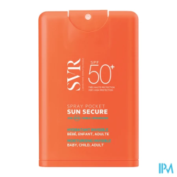Svr sun secur spf50 spr pock 20ml - La Grande Pharmacie