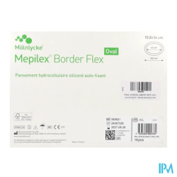 Mepilex bord flex ov s10 8x14cm 16 - La Grande Pharmacie